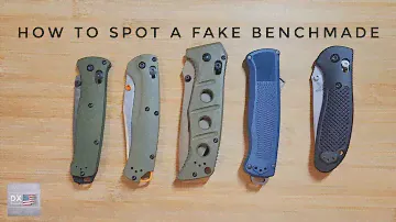 How to Spot Fake Benchmade Knives | An In-Depth Look at Determining a Benchmade Knife's Authenticity
