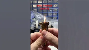 Working antique ww2 trench lighter