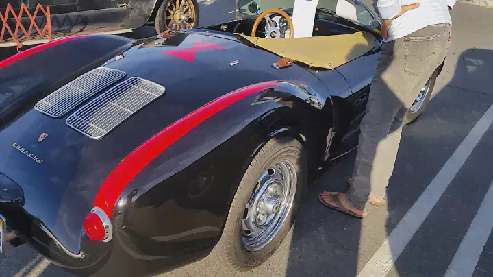 1955 Porsche 550 Spyder Replica 55 Tribute to James Dean Car SOLD Collector Auto Auction for $23,000