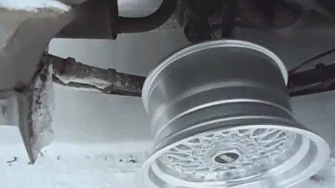 Диски BBS реплика на волге задняя подвеска