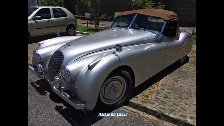 Jaguar XK 120 1950 Conversível (réplica Fera 1979), com motor 4.1 M.P.F.I.