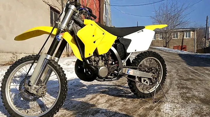 Suzuki RM250 2003 K3 Зимний тест