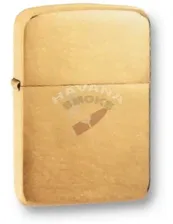 Зажигалка ZIPPO 1941 Replica™ с покрытием Brushed Brass, латунь/сталь, золотистая, 36x12x56 мм