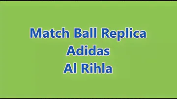 Match Ball Adidas Replica Al Rihla