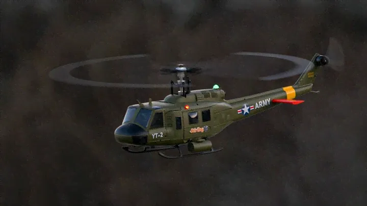 Yu Xiang F07 UH-1D Huey 1/34 Scale RC Helicopter Unboxing #stirlingkit