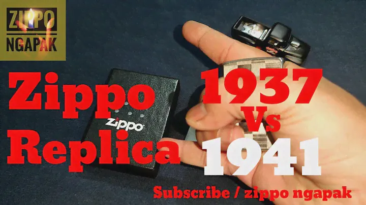 Zippo replica 1937 🔥