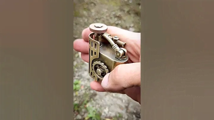 зажигалка бензиновая #hendmade #зажигалка #огонь #ручнаробота #бензин #steampunk #хобби