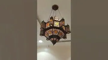 Arabic Chandelier #short #lights #antique