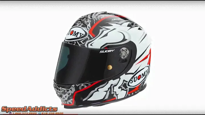 Suomy SR Sport Doivizioso Black Helmet at SpeedAddicts.com