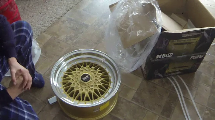 STR 606 16x8 4x100 Unboxing