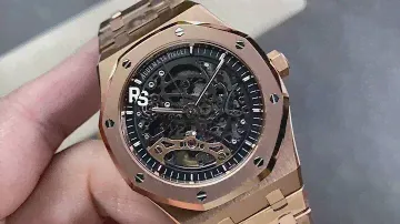 Audemars Piguet Royal Oak 15407ST İskelet Kadran 18K Super Clone ETA