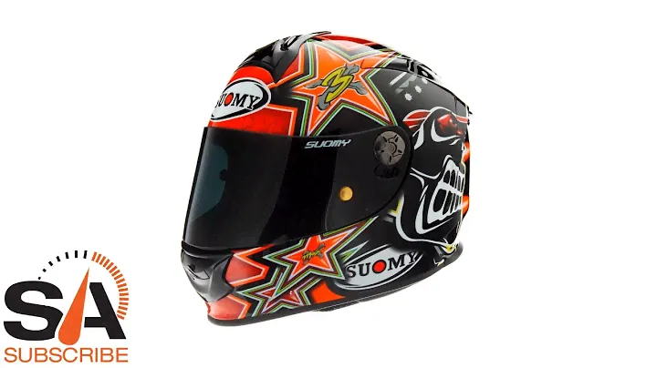 Suomy SR Sport Biaggi Replica Helmet at SpeedAddicts.com
