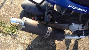 Gilera DNA 180 - custom exhaust