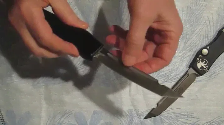 Microtech HALO V-реплика vs с оригиналом.