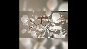 Heracleum blossoming modern chandelier with #DALI LED😎