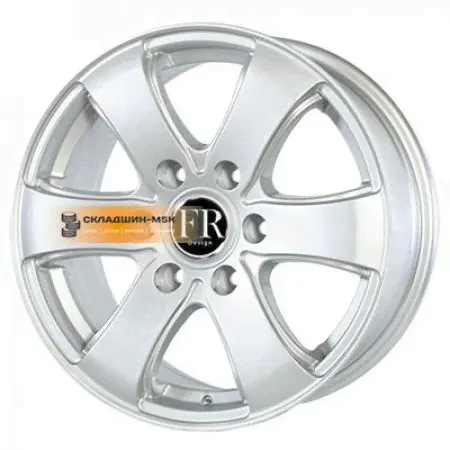 7*16 6*130 ET50 84,1 FR replica MR747 Silver-0