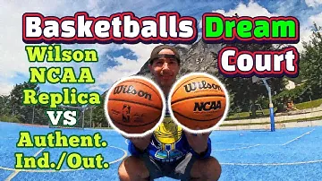 Wilson NCAA Replica VS Wilson Authentic Indoor/Outdoor at Dream Place