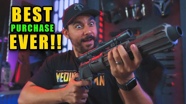 **VERY RARE** Boba Fett Blaster EE-3 Rifle By Master Replicas