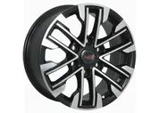 Литые колесные диски Replica LA Mi553 7.5x18 6x139.7 ET38 DIA67.1 BKF