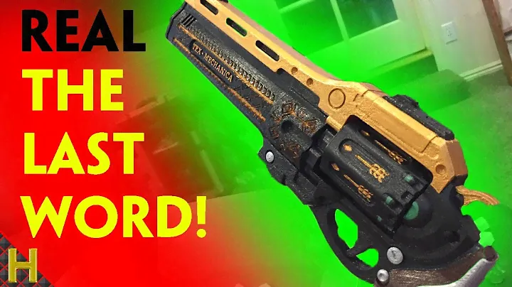 THE LAST WORD UNBOXING! Destiny The Last Word Replica