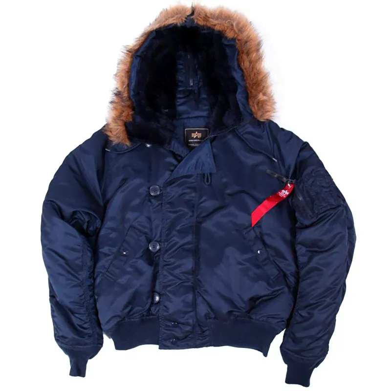 Куртка ALPHA INDUSTRIES N-2B PARKA REPLICA BLUE-3