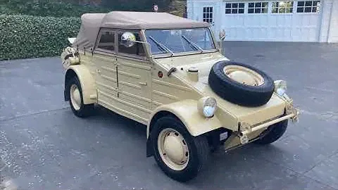 2001 Kubelwagen Volkswagen 1600 cc 4-Speed