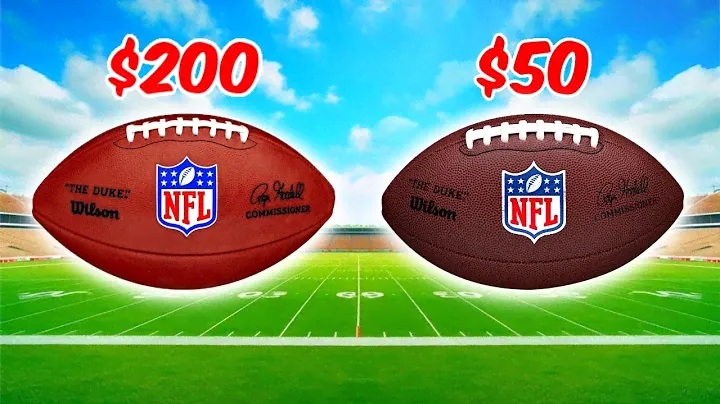 Official NFL vs Replica NFL Football