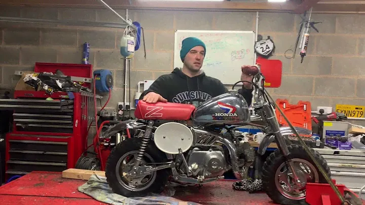 1986 Honda Z50r Christmas special edition