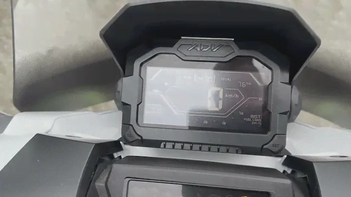 Видео запуска Honda ADV 150