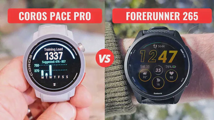 Coros Pace Pro vs Garmin Forerunner 265