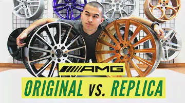 How to spot Genuine Mercedes-AMG rims from FAKE ones like a PRO? Original vs. Replica AMG