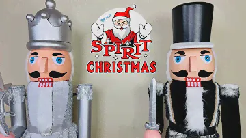 Double Collapsible Nutcracker Animatronic 2024 Spirit Christmas Unboxing & Demo