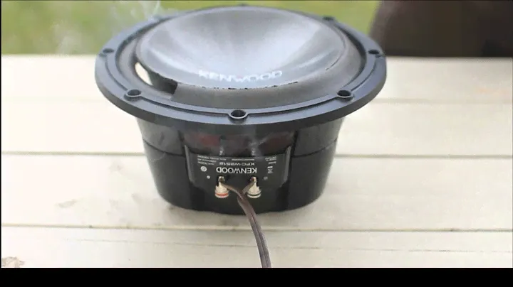 Kenwood Subwoofer Blowout