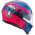Шлем интеграл AGV K-3 SV Guy Martin Pink Replica