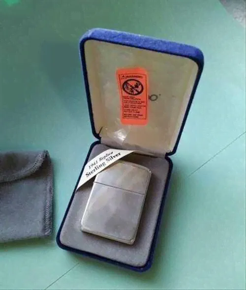 Zippo 1941 Replica Sterling Silver