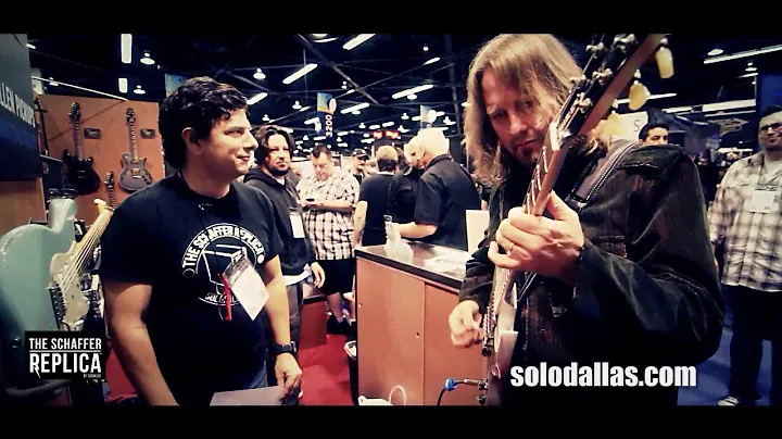 Tal Morris with Solodallas | Schaffer Replica demo @ NAMM 2014