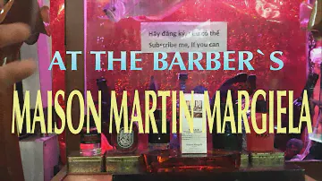 Khui hộp AT THE BARBER`S của nhà MAISON MARTIN MARGIELA