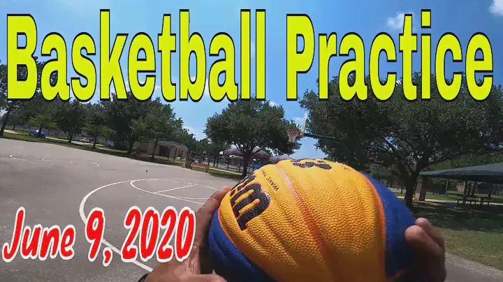 🏀Basketball Shootaround | Wilson FIBA 3X3 Official Game Basketball | GoPro Basketball ||June 9, 2020