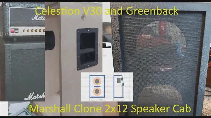 Marshall Clone 2x12 DIY Guitar Speaker Cabinet