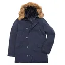Парка теплая "Altitude" - Alpha Industries. Inc. Replica Blue
