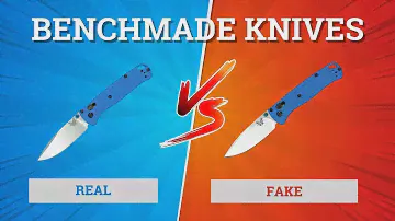 Real vs. Fake Benchmade Knives!!