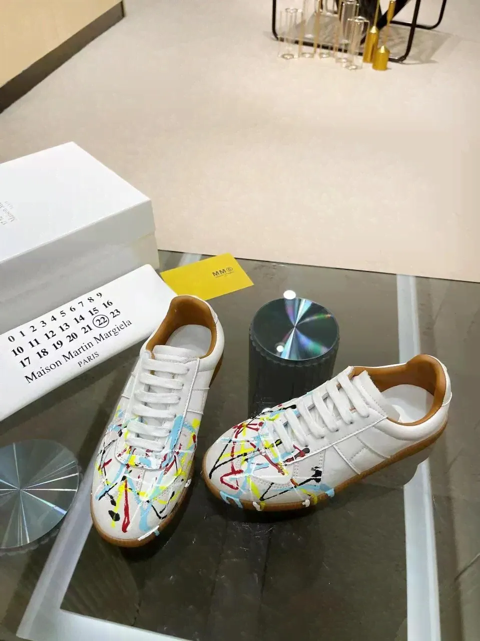 Кроссовки Maison Margiela Replica Paint-4