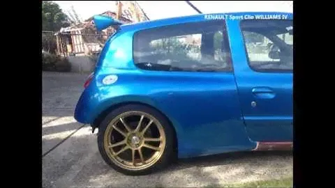 Renault Sport Clio Williams IV - Riccardo Tirini - Clio Williams tribute - Clio Super 1600 Replica