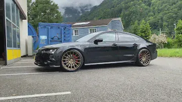 Audi A7 on Vossen VFS2  10.5x21“  ET42  in SatainBronze- 9. Juni 2020