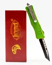 Нож фронтальный Microtech Troodon mini green Replica