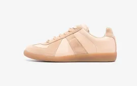 Replica Nappa Leather Sneakers "Fasion Beige"