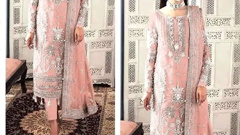 GULAAL Luxury Collection Ws-21 Meherma Handmade o Korean Net 3pcs Complete Dress
