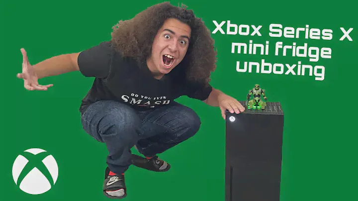 Xbox Series X mini fridge unboxing