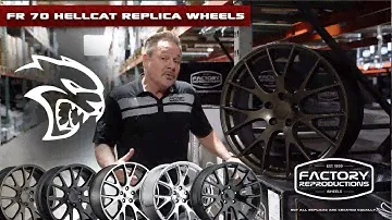 FR 70 Dodge Hellcat Replica Wheel | MOPAR Fitments & Upgrades