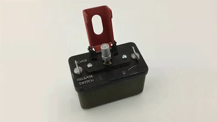 Replica B-25 Bomb Release Switch